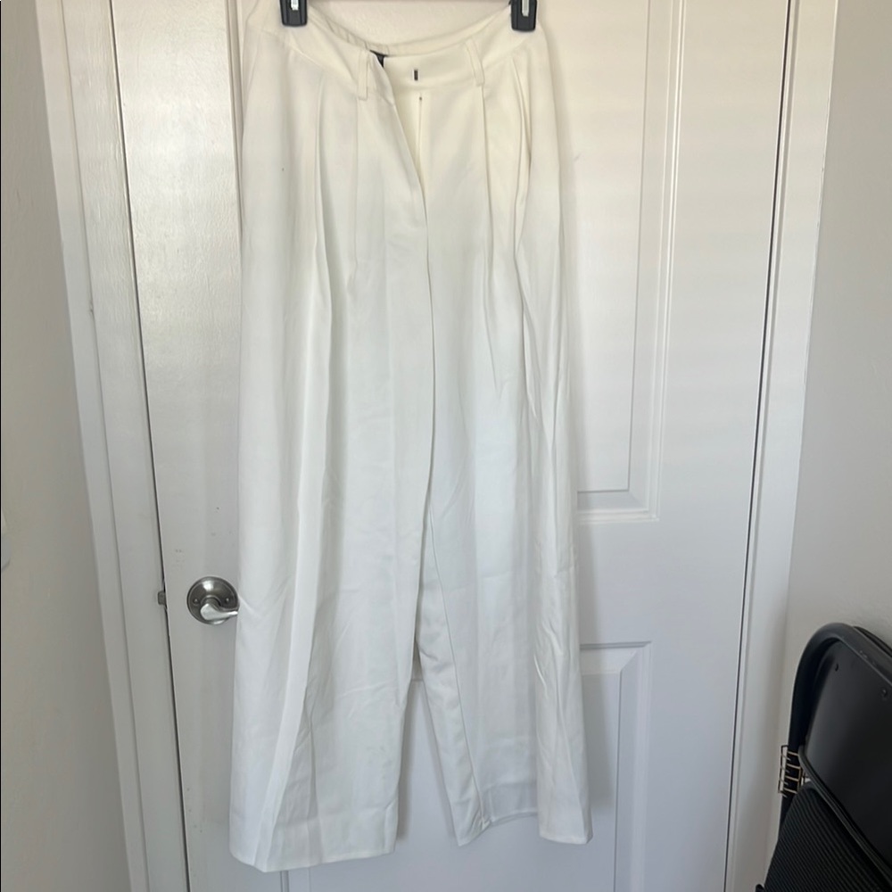 Elegant White Women's Pants